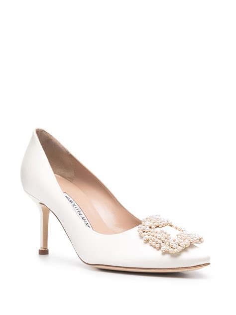 Manolo Blahnik Pumps Mit Schnalle Farfetch