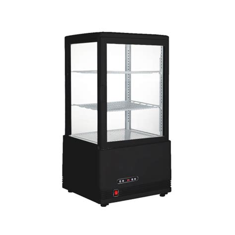 Countertop Display Refrigerator 78lt Black From Piokit