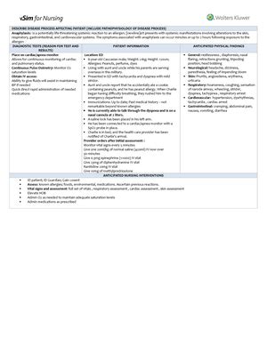 Marilyn Hughes VSIM CONCEPT MAP WORKSHEET DESCRIBE DISEASE PROCESS