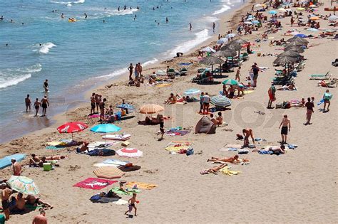 Costa Brava Beach Stock Image Colourbox