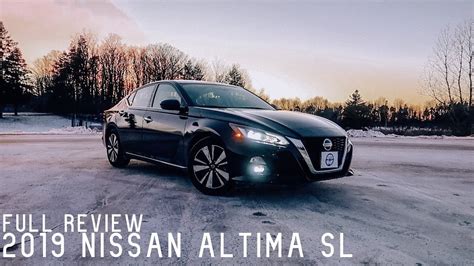 Nissan Altima Sl Full Review Test Drive Youtube