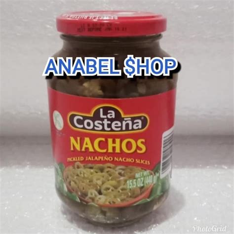 Jual La Costena Nachos Pickled Jalapeno Nacho Slices Slice Acar Cabe Cabai Shopee Indonesia