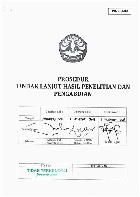 Pdf Lppm Unri Ac Idlppm Unri Ac Id Wp Content Uploads Po Pdi