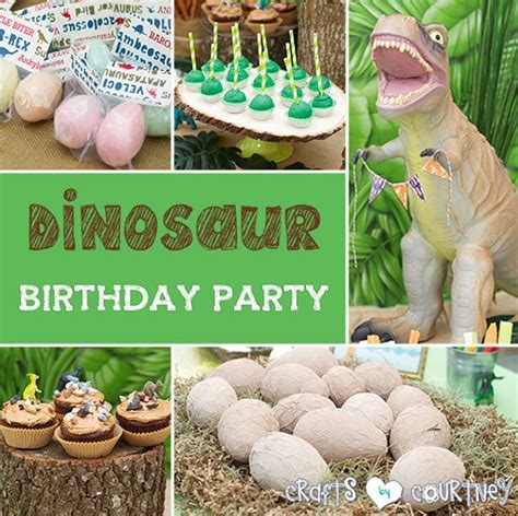 Easy Diy Dinosaur Party Decorations | Shelly Lighting