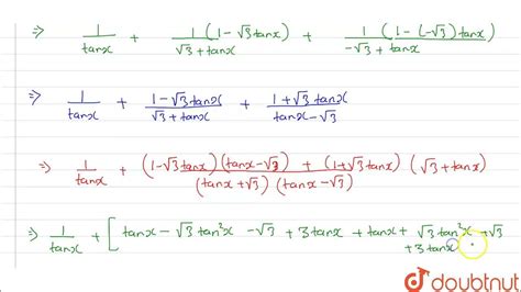 The Value Of Cotxcot60xcot120x Is Equal To 12 Compound