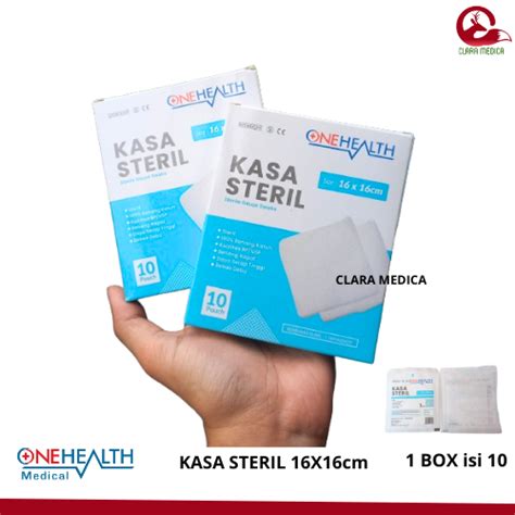 Jual Onehealth Kasa Steril Cm X Cm Kassa Sterile Penutup Luka Isi