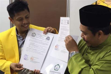 Sesi Menandatangani Letter Of Intent LoI Bersama Universitas Khairun