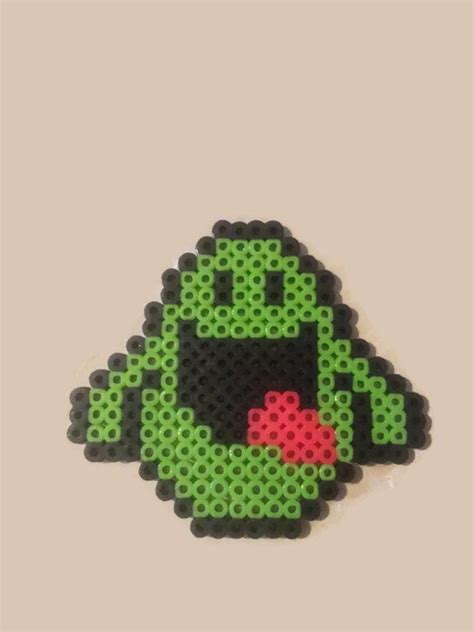 Slimer From Ghostbusters Perler Bead Magnet Ready To Ship