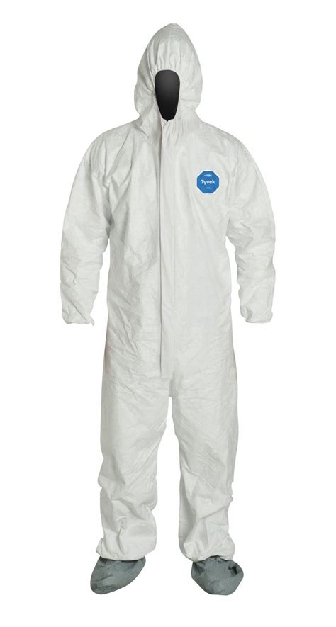 Dupont Xl Tyvek Disposable Coveralls T Ty Swhxl G