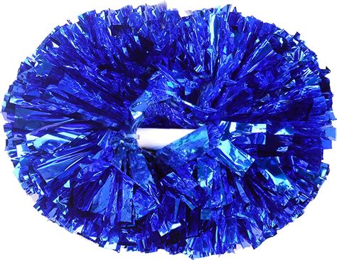 2 Pack Cheerleading Pom Poms With Handle Metallic India Ubuy