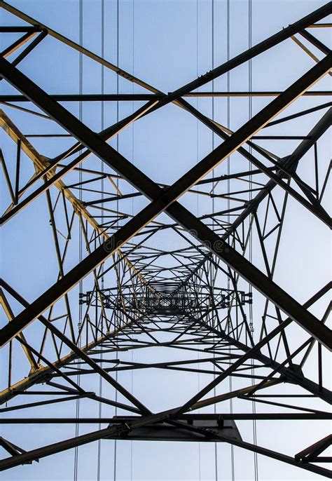 Power grid tower stock photo. Image of grid, high, angular - 83643032