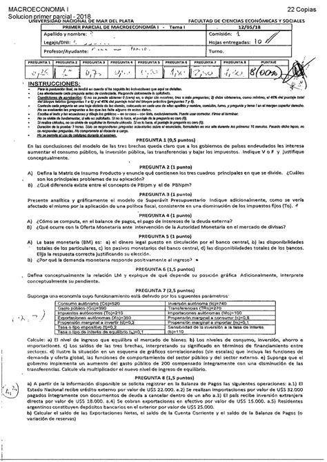 Examen Mayo Preguntas Y Respuestas Macroeconomia Studocu