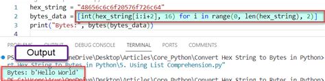 How To Convert Hexadecimal String To Bytes In Python Methods