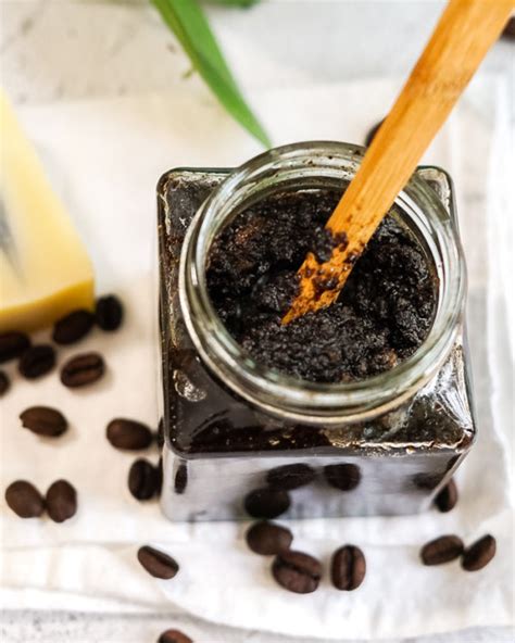 Homemade Coffee Body Scrub The Edgy Veg