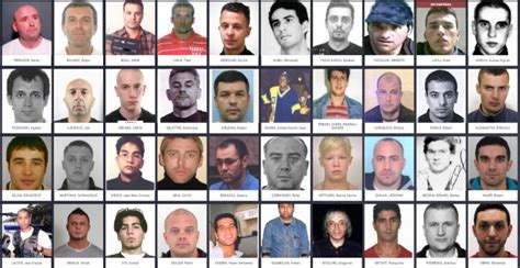 Estos son los 57 criminales más buscados de Europa Público