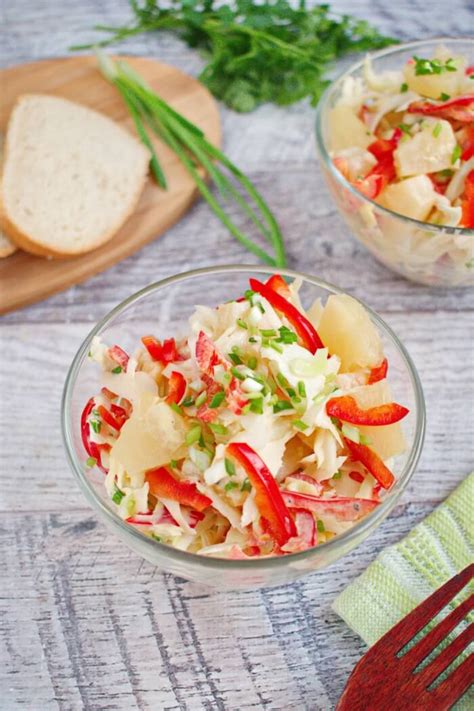 Easy Pineapple Slaw Recipe - COOK.ME