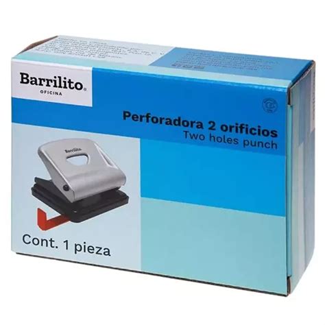 Perforadora Acero Barrilito Clasica 8 Cm OFIMART