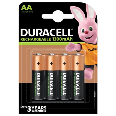 Wiederaufladbare Aa Batterien Duracell Plus Batterien