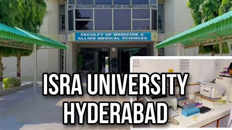 Isra University Hyderabad Mbbs In Pakistan Isra Medical University