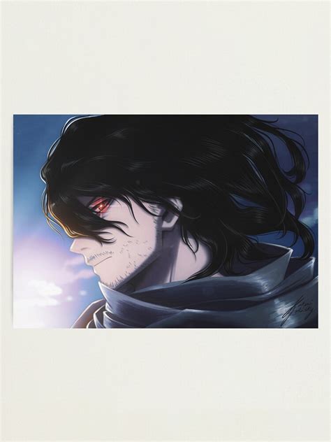 Aizawa Shota Eraserhead My Hero Academia Photographic Print For