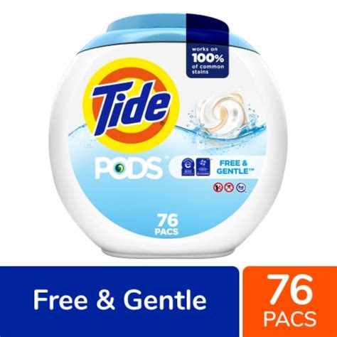 Tide Pods Free Gentle Unscented Laundry Detergent Pods Ct Frys