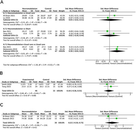 Full Article The Efficacy Of Neuromodulation Interventions For