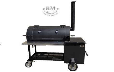 Bm S 4 Reverse Flow Offset Smoker Bbq Mates