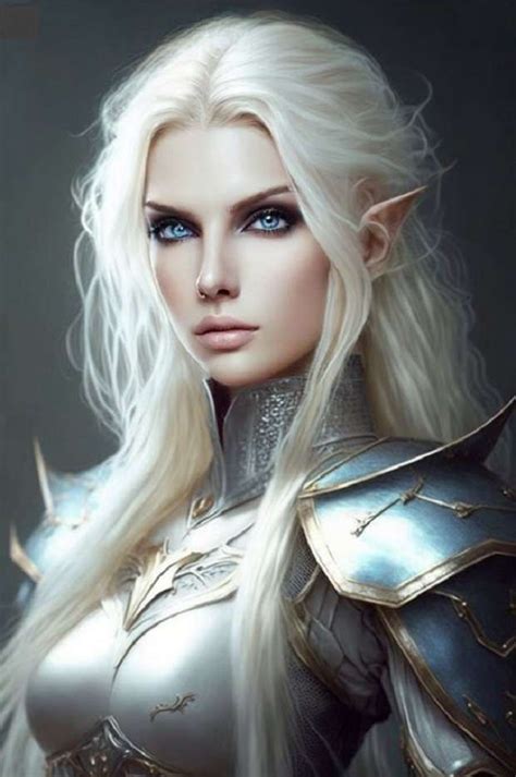 elfí válečník - online puzzle в 2024 г | Эльфийка, Серебряные волосы, Эльфы