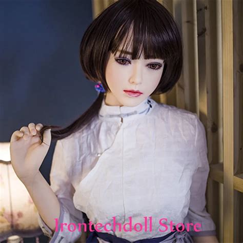 Real Silicone Sex Dolls 158cm Japanese Realistic Love Dolls Big Breast