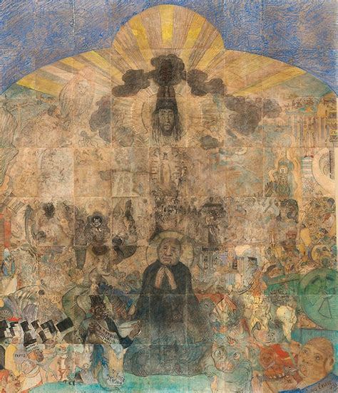 Ensor The Temptation Of Saint Anthony 1887 Free Stock Illustrations