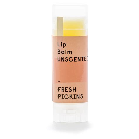 LIP BALM UNSCENTED – Fresh Pickins