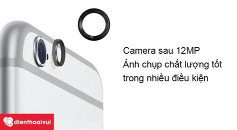 Thay mặt kính camera sau iPhone 6s Plus chính hãng giá rẻ