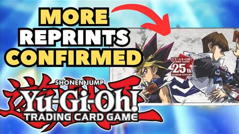 Yu Gi Oh 25th Anniversary Tin Dueling Mirrors More Reprints Confirmed Youtube