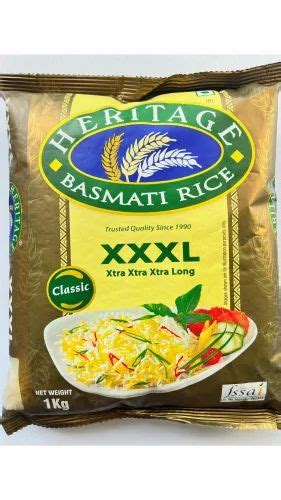 Heritage Xxxl Basmati Rice 1 Kg At Best Price In Chennai ID