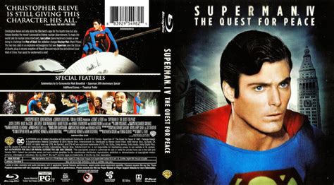 Superman IV The Quest For Peace Blu Ray Cover 1987 R1