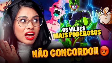 Conhecendo Dragon Ball 😱 Os VilÕes Mais Poderosos De Dragon Ball [ Z