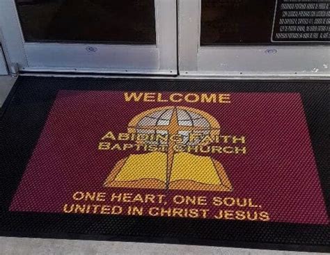 Church Custom Logo Rugs