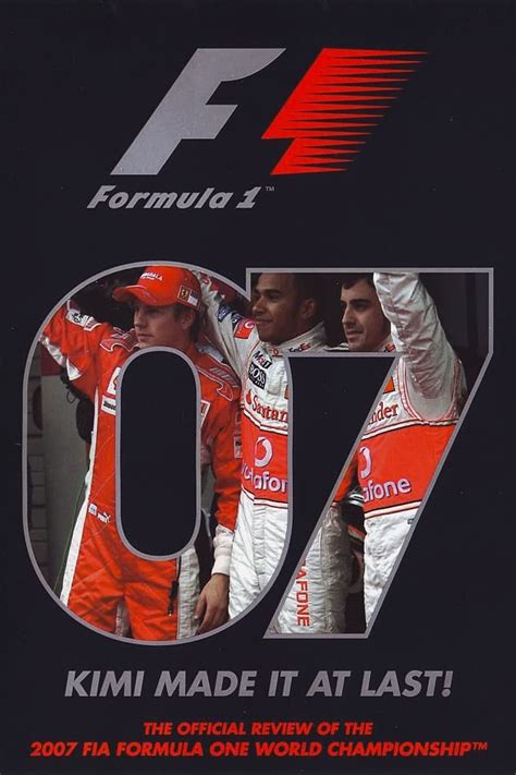 Fia Formula One World Championship Season Review Posters