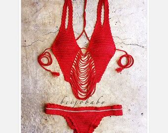 Lollipop Bikini Custom Crochet Bikini By Beijobaby On Etsy