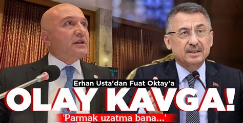 Erhan Usta dan Fuat Oktay a OLAY KAVGA Yeni Günde Haber Samsun