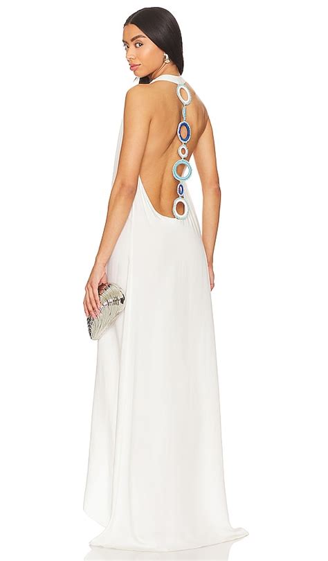 White Halter Neck Dresses Revolve