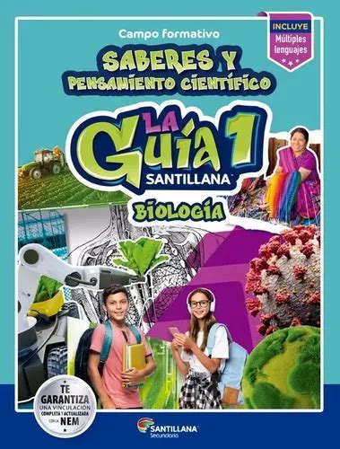 Guía Santillana 1 Biología Secundaria 2024 2025 Envío gratis