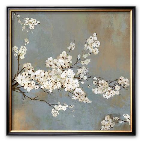 Ode To Spring I Cherry Blossom Framed Wall Art Framed Canvas Wall