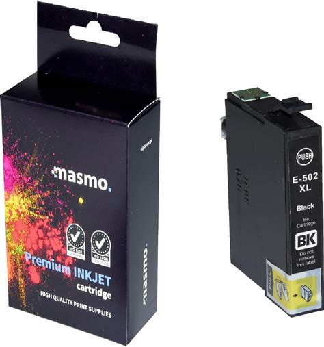 Tusz MASMO TUSZ DO EPSON 502 XL XP 5100 WF 2800 WF 2860 BK Do Drukarki