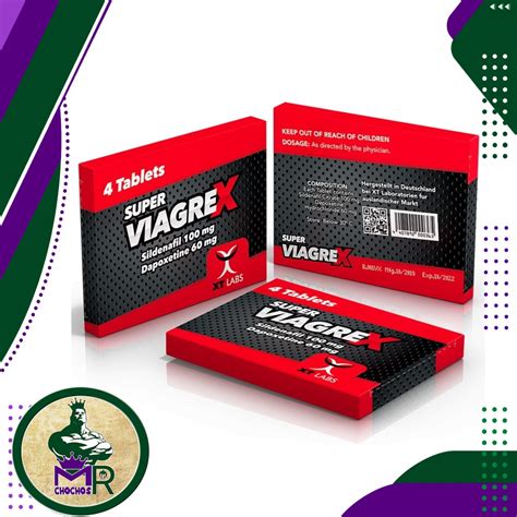 SUPER VIAGREX 160 MG 4 TABS XT LABS Mr Chochos