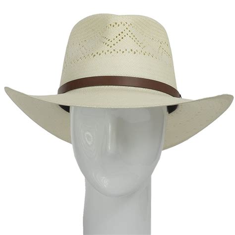 Havana Fedora Vented Panama Outback Straw Hat Natural C411lih98fj