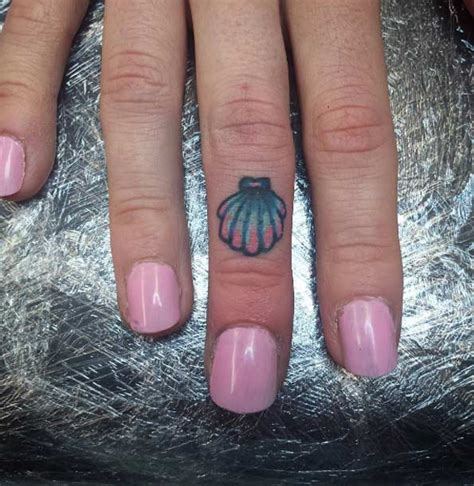 45 Beautiful Seashell Tattoos Youll Love Tattooblend