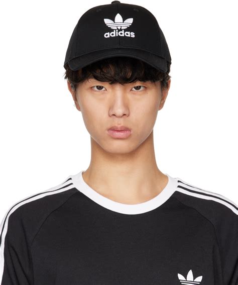 Buy Adidas Originals By Alexander Wang Black Trefoil Baseball Cap