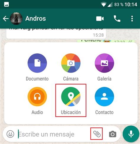 Cómo puedo enviar una ubicación falsa por WhatsApp