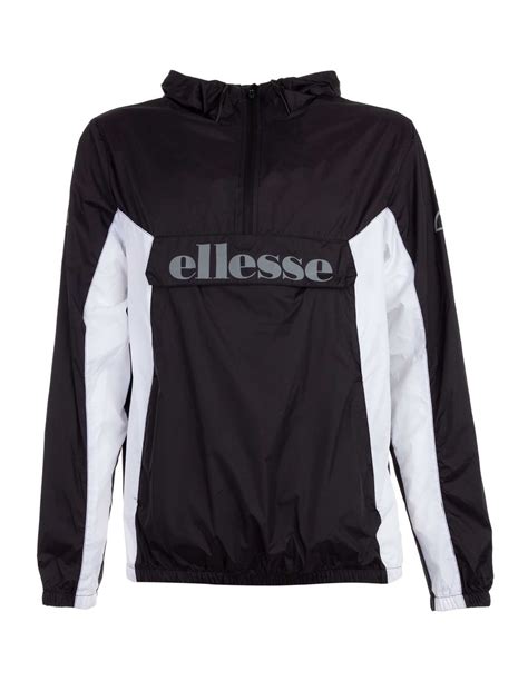 Ellesse Chaqueta Negra Y Blanca Aceras Oh Hombre